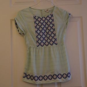 Vineyard Vines Women's Embroidered Top